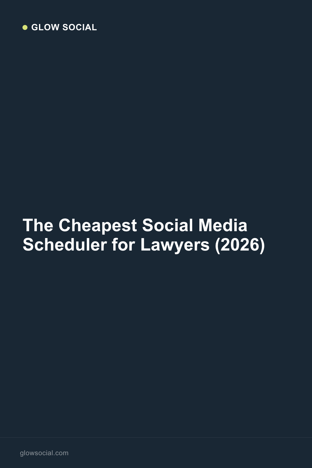 The Cheapest Social Media Scheduler for Lawyers (2026)