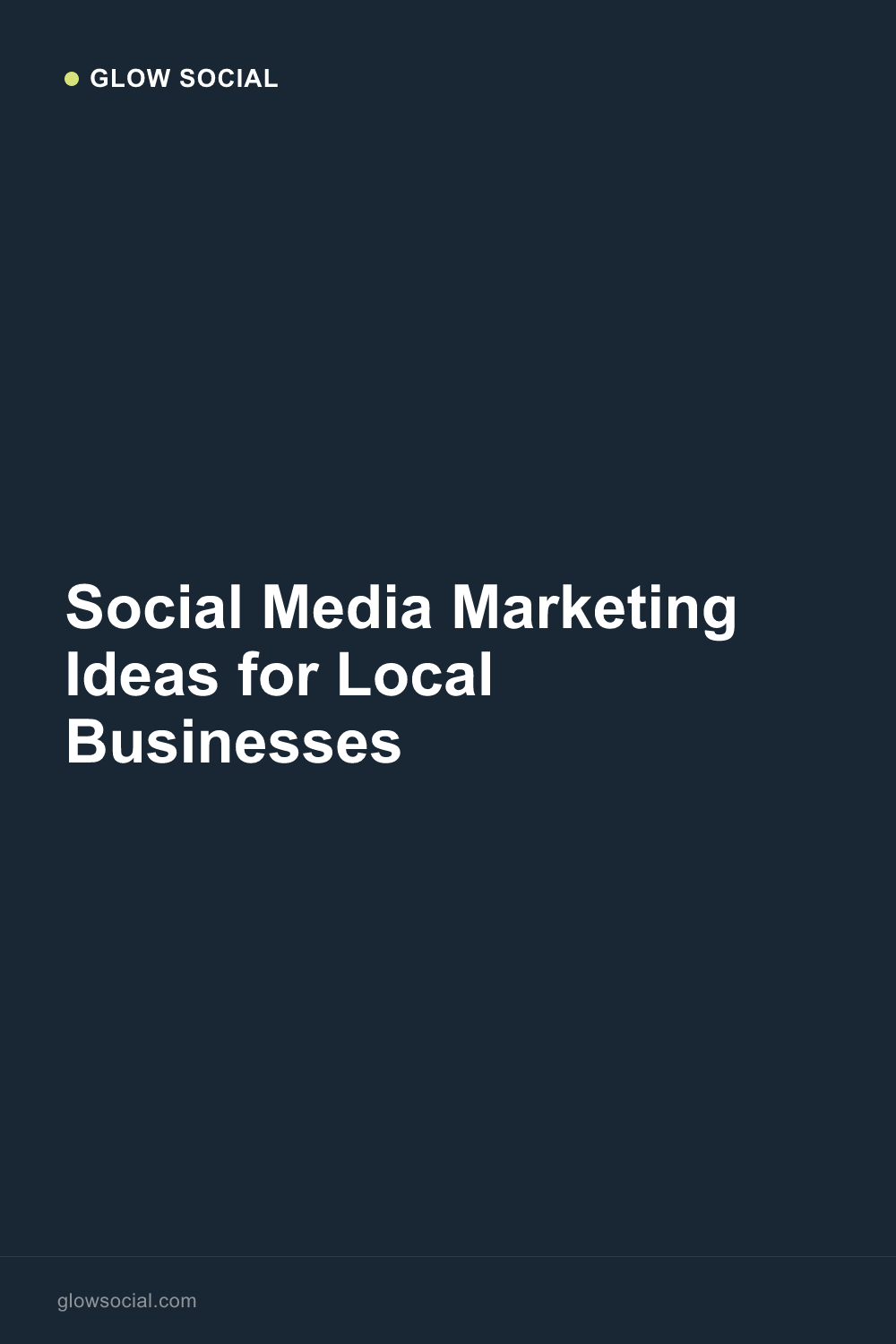 Social Media Marketing Ideas for Local Businesses